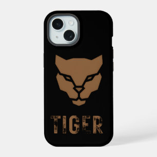 Vintage Tiger Design - For Animal Lovers iPhone 15 Case