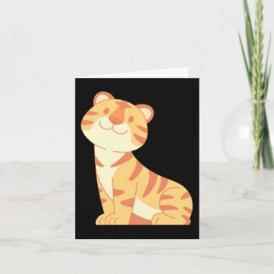 Vintage Tiger Mom Tiger Lovers Mommy Mothers Day Card