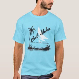 Vintage Tiki Bar Club Aloha T-Shirt