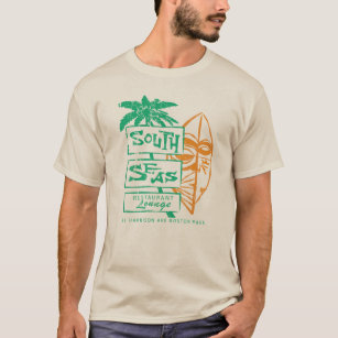 Vintage Tiki Bar South Seas Lounge T-Shirt