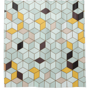 Vintage tiles background designed from geometric s
