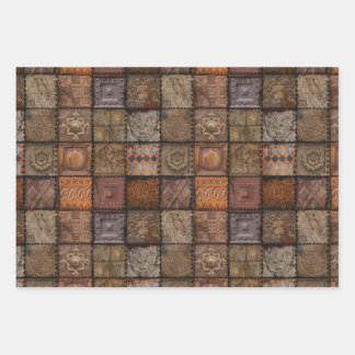 Vintage Tiles Wrapping Paper