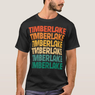 Vintage Timberlake First Name I Love Timberlake Re T-Shirt