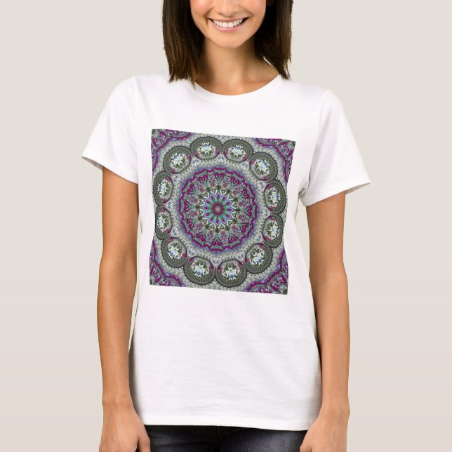 Vintage Tin - Paisley Print T-Shirt (Front)