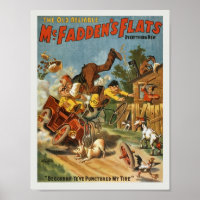 Vintage Tire Shop Advertisement