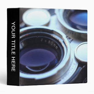 Vintage TLR Camera Binder