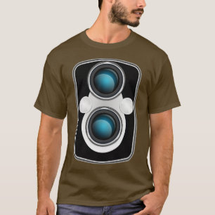 Vintage TLR Camera Face Plate T-Shirt
