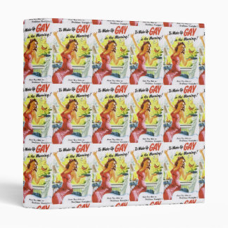 Vintage "To Wake Up Gay" Binder