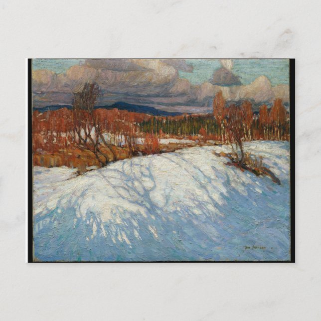 Vintage Tom Thomson Algonquin Park Canadian Postcard (Front)