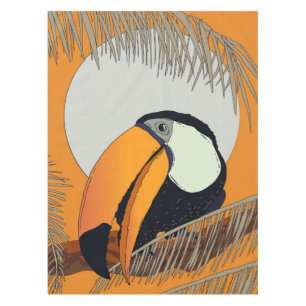 Vintage Toucan Tablecloth