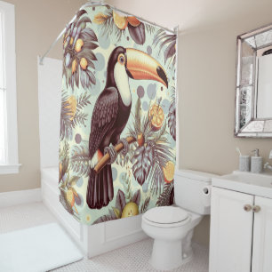 Vintage Toucan Tropical Pattern