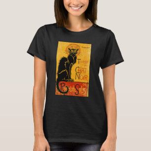 Vintage Tour du Chat Noir Black Cat For Halloween T-Shirt