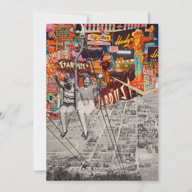 Vintage tour invitation (Front)