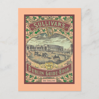 Vintage Tourist Guide to Dublin Ireland Travel Postcard