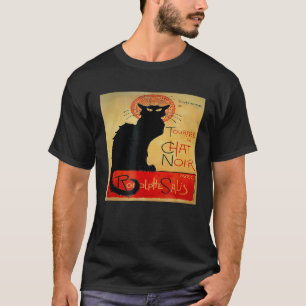 Vintage  Tournee du Chat Noir Black Cat T-Shirt