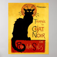 Vintage Tournée du Chat Noir, Theophile Steinlen
