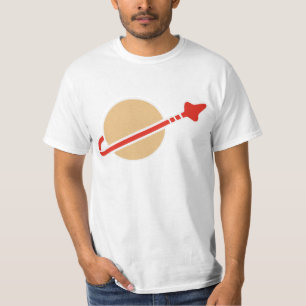 Vintage Toy Brick Space Astronaut Symbol T-Shirt
