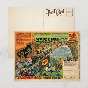 Vintage Toy Soldiers Toy Ad Postcard