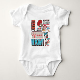 Vintage Toy Story Jessie Quote Poster Baby Bodysuit