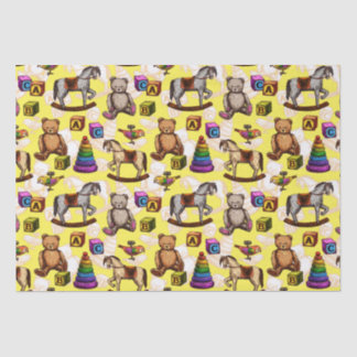 Vintage Toy Tissue Paper