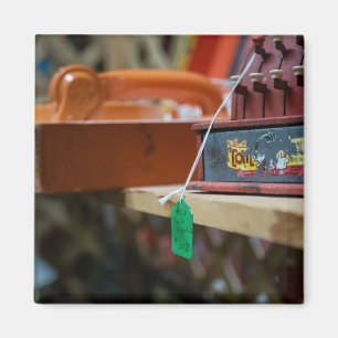 Vintage Toy Train Magnet