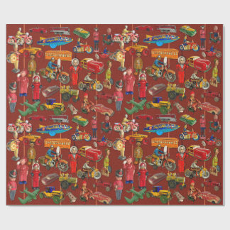 VINTAGE TOYS (1920-1950S) WRAPPING PAPER
