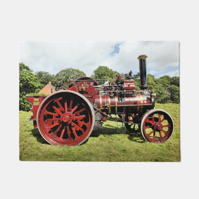 VINTAGE TRACTION ENGINE DOORMAT (Front)