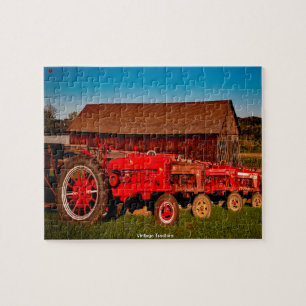 Vintage Tractors Jigsaw Puzzle