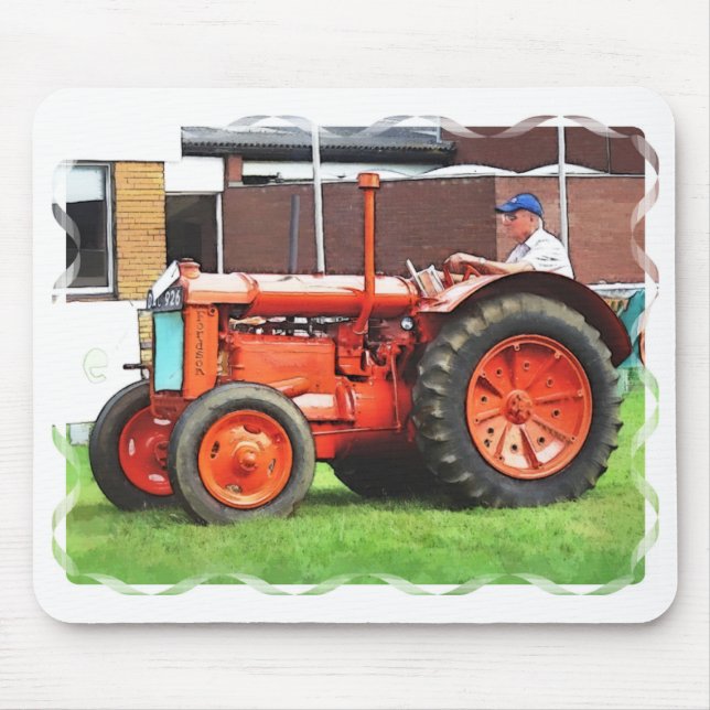 VINTAGE TRACTORS MOUSE PAD (Front)