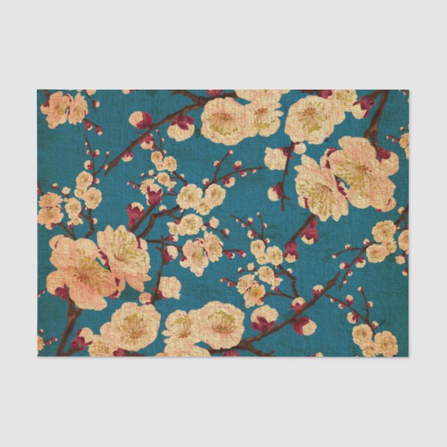 Vintage Traditional Japanese Paper Print (Front)