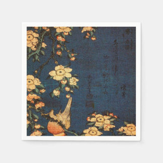 Vintage Traditional Japanese Paper Print Napkin