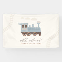 Vintage Train Birthday