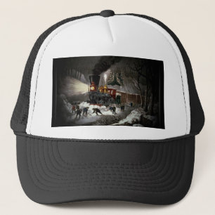 Vintage Train Hat