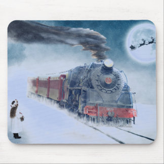 Vintage Train Mouse Pad