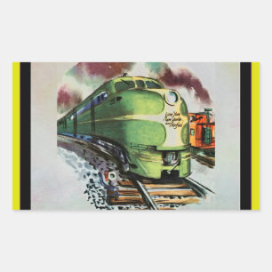 Vintage Train Sticker