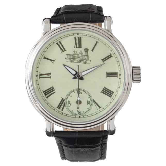 Vintage Train Watch (Front)