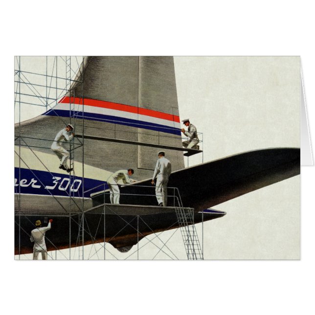 Vintage Transportation, Maintenance for Airplanes (Front Horizontal)