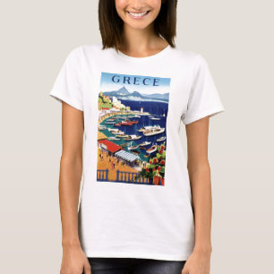 Vintage Travel Athens Greece T-Shirt