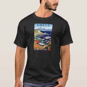 Vintage Travel Athens Greece T-Shirt