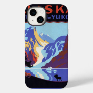 Vintage Travel , Atlin and the Yukon, Alaska Case-Mate iPhone 14 Case