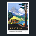 Vintage travel,Austria Poster<br><div class="desc">Vintage travel poster for Austria.</div>