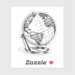 Vintage Travel Globe