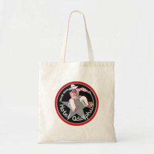 Vintage Travel, Hotel Adolphus in Dallas, Texas Tote Bag