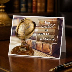 Vintage Travel Inspirational Note Cards