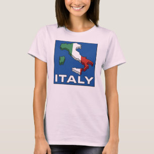 Vintage Travel Italy Logo T-Shirt