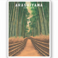 Vintage Travel Kyoto Arashiyama Bamboo Forest