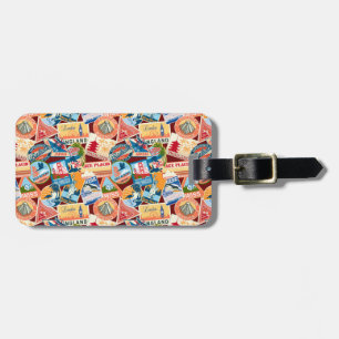 Vintage travel Luggage Tag