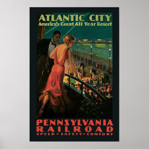 Vintage travel,Motoring in Germany. Poster