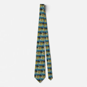 Vintage Travel New York City Empire State Building Tie