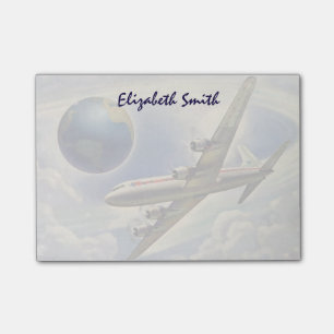 Vintage Travel Post-it Notes